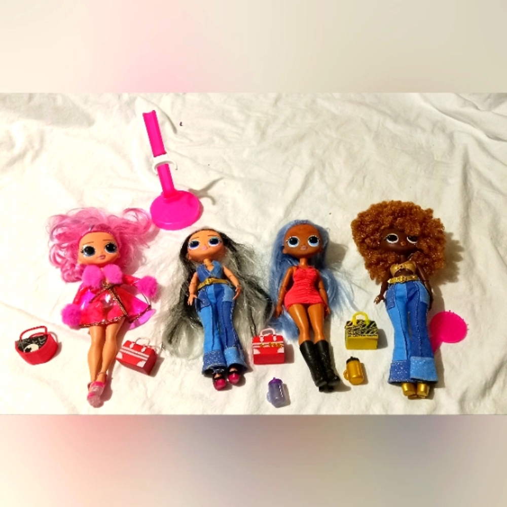 LOL Surprise OMG dolls set of 4